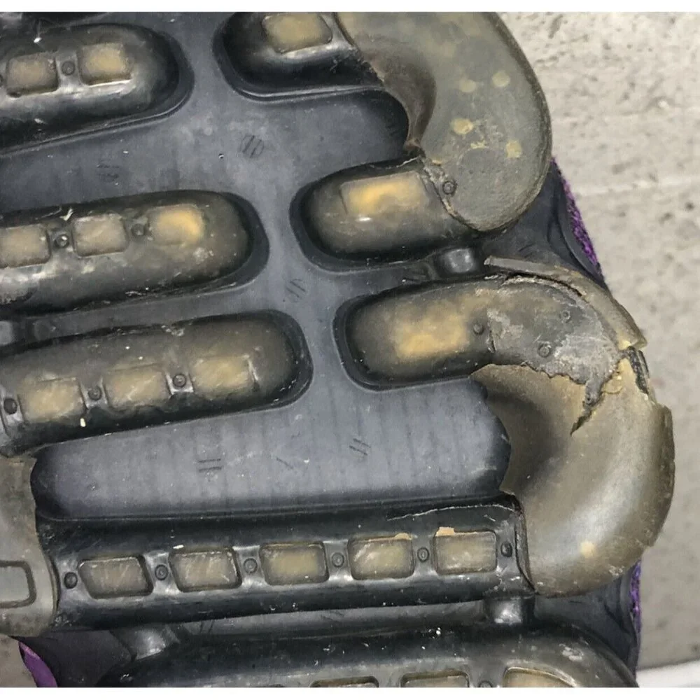 Nike Air VaporMax Flyknit 2 Night Purple Mens Running Shoes 942842-013 Size 10 - Picture 8 of 11